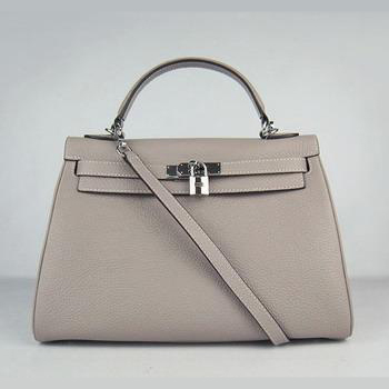 HKL32O0GS006 Hermes Kelly 32CM Grey (argento)